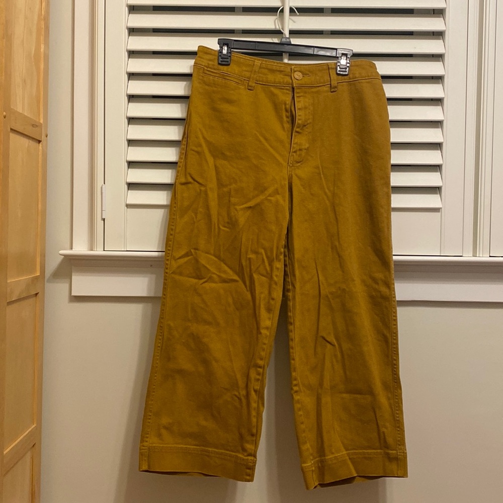 Mustard colored pants